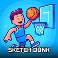 Sketch Dunk - Dunk Shot game